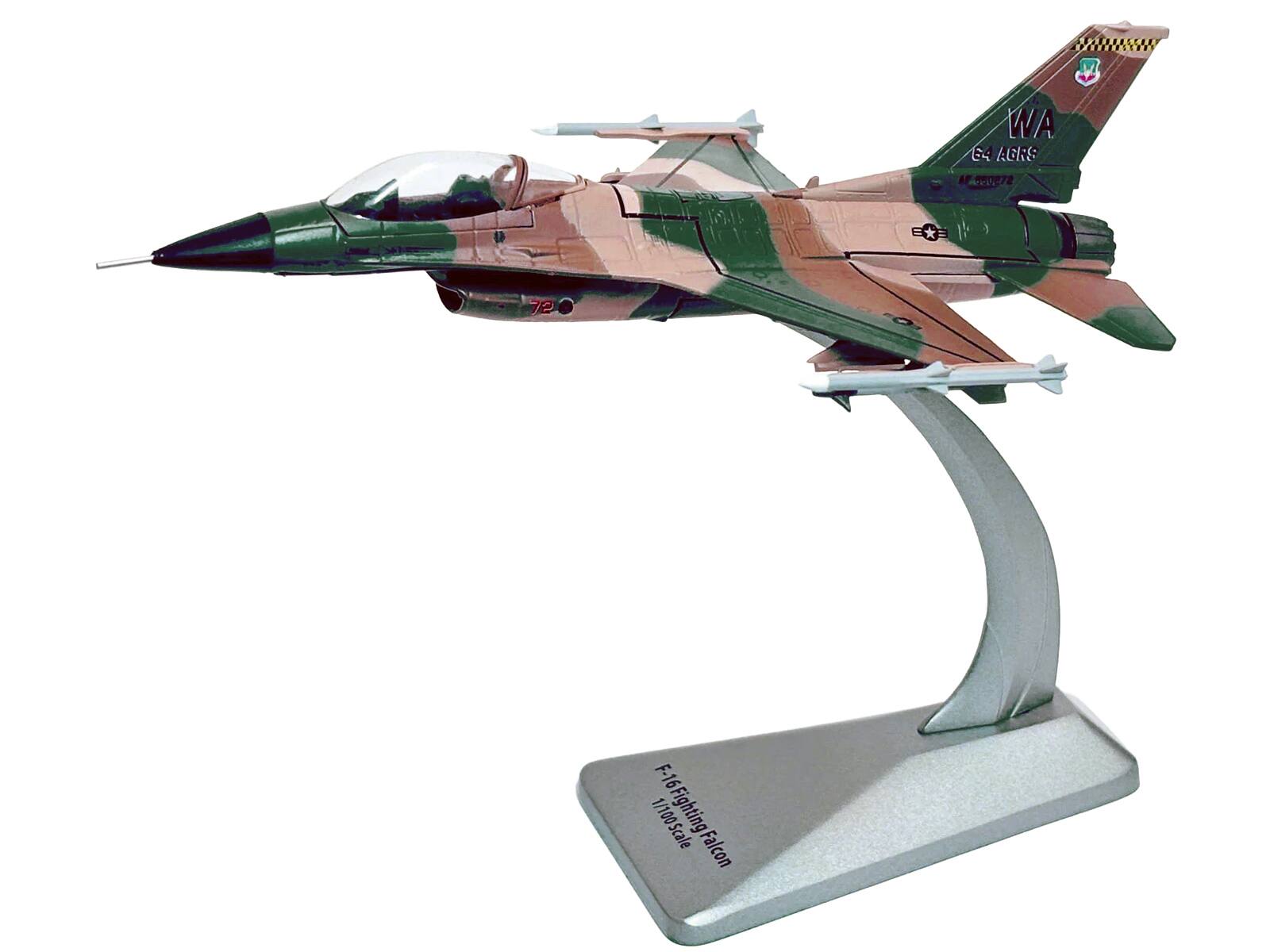 WA 64 AGRS  
MF 0072  
E 72  
F-16  
1/100 Scale  
F-16 Fighting Falcon