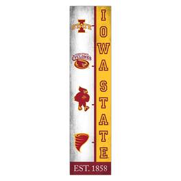 Fan Creations - Iowa State Cyclones 6" x 24" Progression Wood Sign - Multicolor
