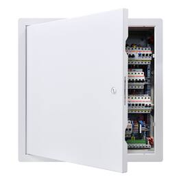 VEVOR - Access Panel for Drywall, 15.2 x 15.2 in Galvanized Steel Access Door, Easy Install Hinged Service Panel - White