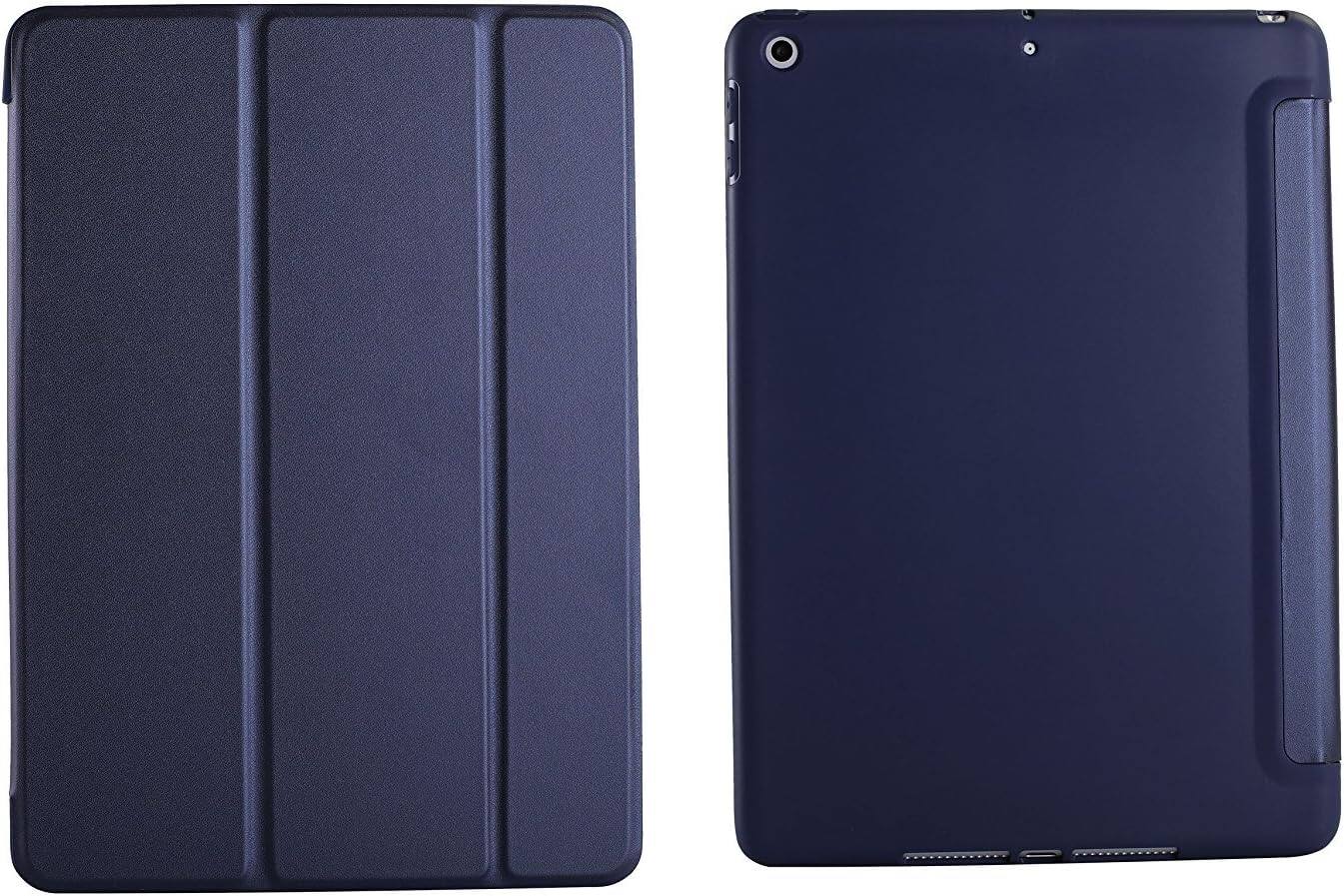 Alt View 2. DuraSafe Cases - iPad 9.7" 6th/5th Gen 2018/2017 & Air 2/Air 1 Drop-Ready Smart Case with Magnetic Viewing Stand A1474 A1475 A1476 A1566 - Navy Blue.