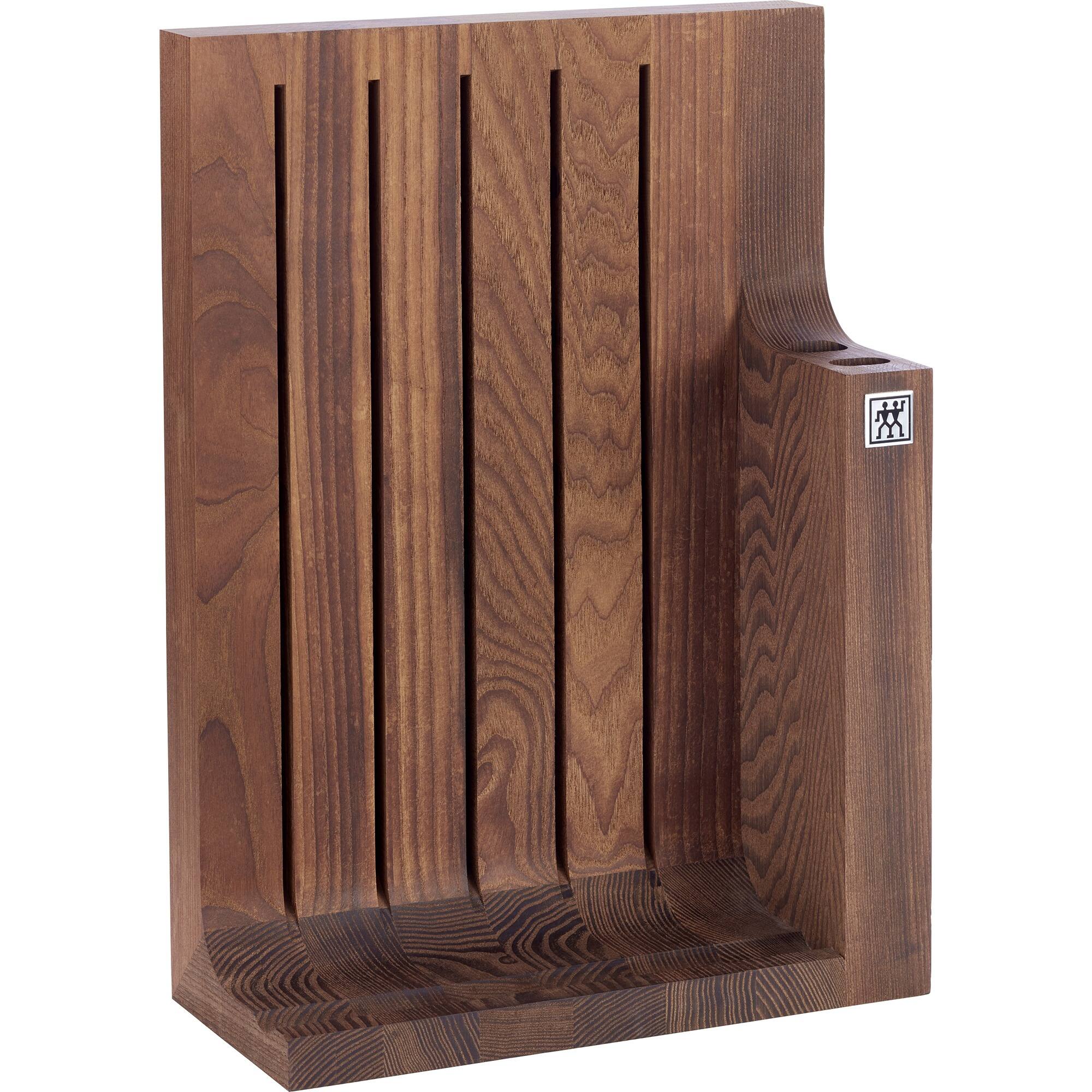 Alt View 1. ZWILLING - ZWILLING 1731 7-pc Knife block set - Brown.