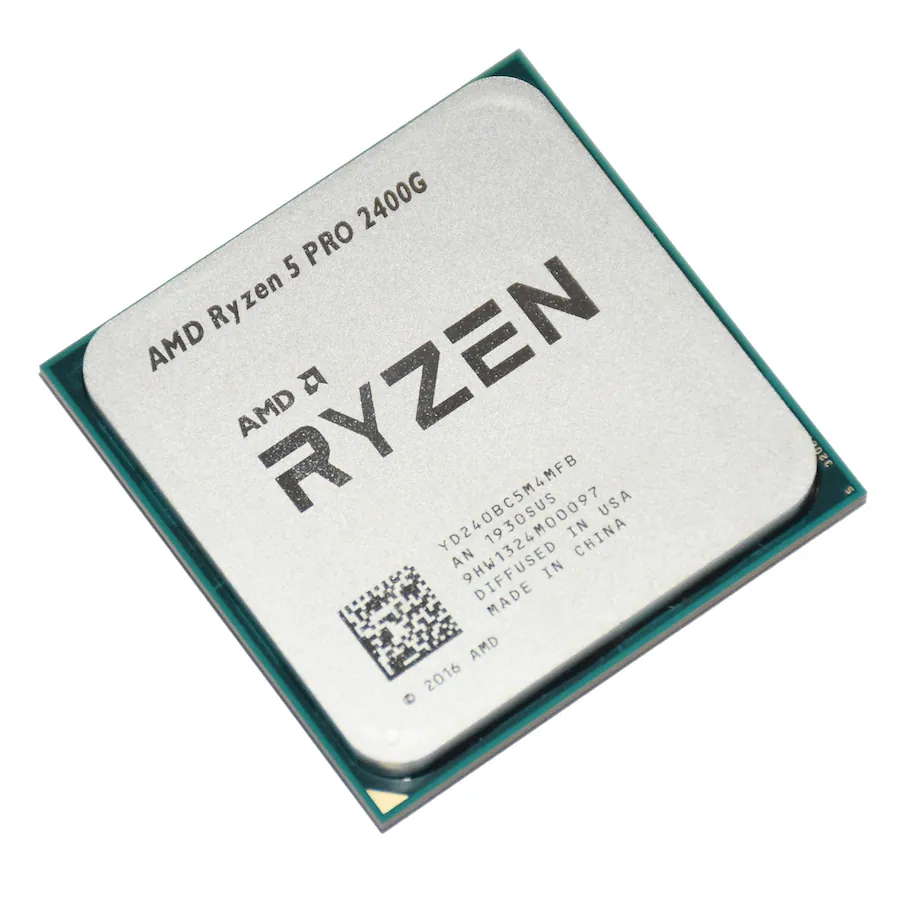 AMD ryzen 5 pro 2400g 3.6ghz quad core 8 thread am4 desktop cpu mxw24 ...