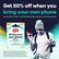 Get 50% off when you bring your own phone and activate it with a Total Wireless single-line plan. Auto Pay required.
Covered by the Verizon 5G network
Bring your own phone SIM kit
Payment card required for activation sold separately
www.totalwireless.com/activate.byp.landing.phoneno
To check compatibility text BYOP to 11611
Offer applies to new customers who activate on a BYO device. Single-line customers on the Total 5G Unlimited plan or higher must enroll in Auto Pay to receive the full discount, which applies the month after enrollment. After five (5) consecutive years, offer becomes subject to cancellation at Total Wireless' discretion. Available exclusively online and in Total Wireless retail stores. BYO requires a compatible, unlocked device and SIM. Additional terms may apply. Check compatibility at totalwireless.com/activate/byop.landing.serviceprovider