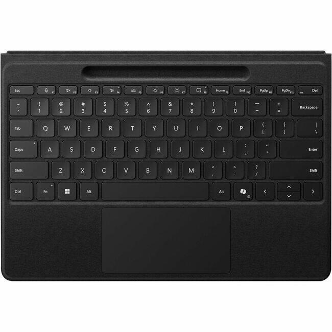 Microsoft - Surface Pro Flex Keyboard W/Slim Pen 2 - Wireless Connectivity - Bluetooth - 32.81 ft - CoPilot, Mute - Black
