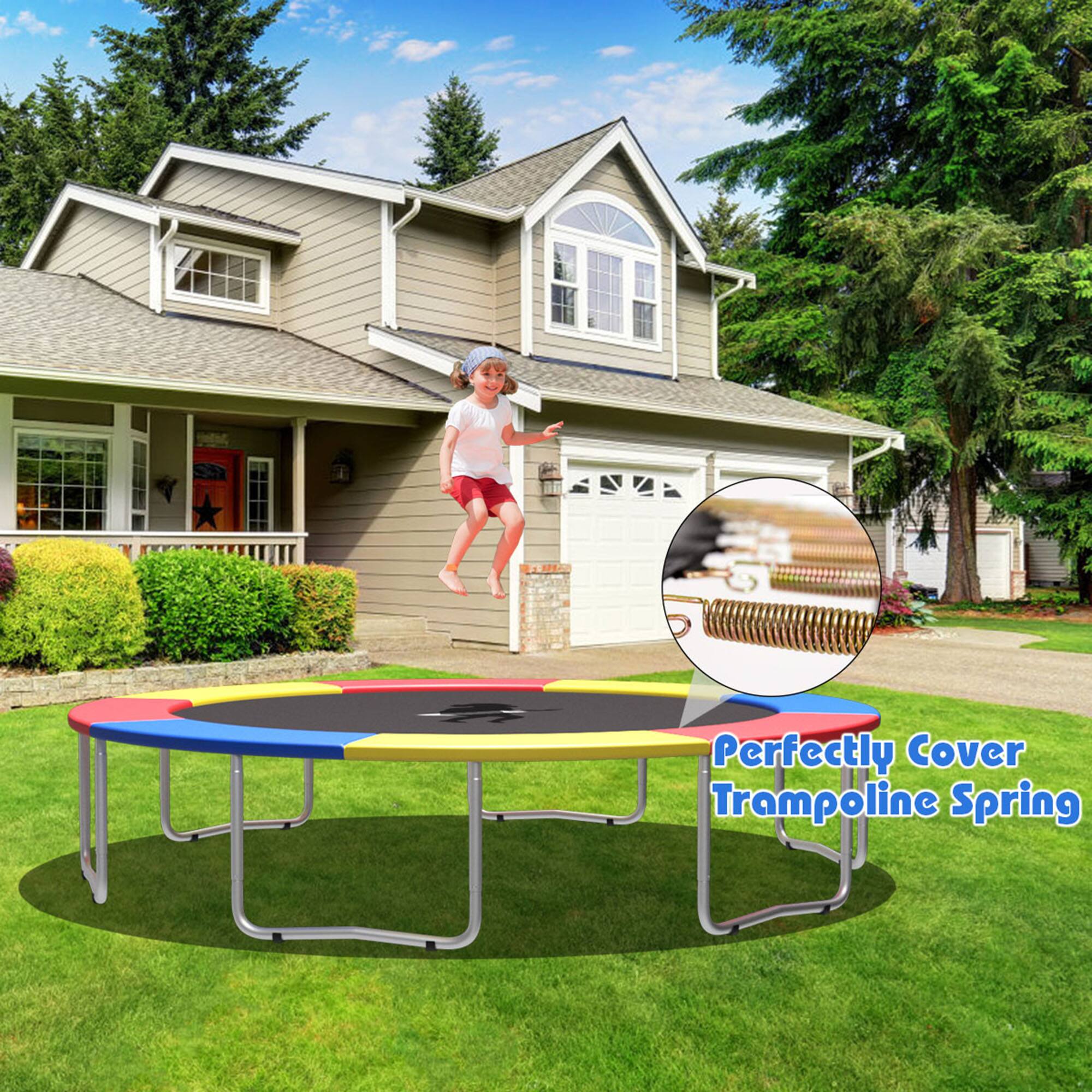 Perfectly Cover Trampoline Spring