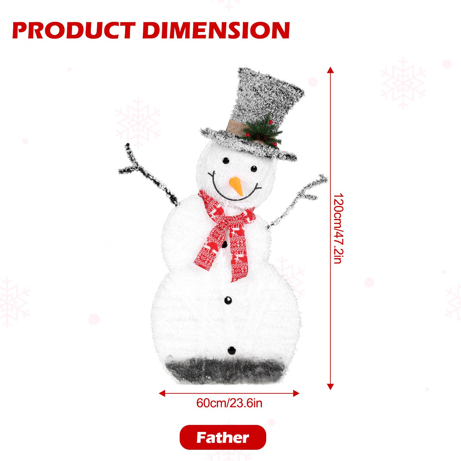 PRODUCT DIMENSION  
2in 120cm/47.2in  
60cm/23.6in  
Father