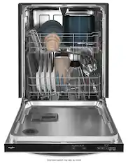 Whirlpool Stainless - Silverware basket may vary by model