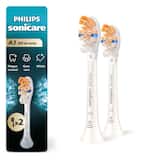 Philips Sonicare - A3 All-in-One -Replacement Brush Heads, 2 Pack - White