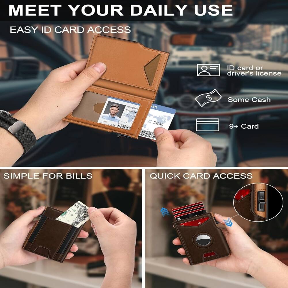 MEET YOUR DAILY USE

EASY ID CARD ACCESS

- ID card or driver's license
- Some Cash
- 9+ Card

SIMPLE FOR BILLS

QUICK CARD ACCESS