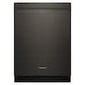 KitchenAid - 24 inch Top Control Built-In Dishwasher with Third Rack, Advanced ProDry System, Ultra-bright LED Lighting - Black Ore