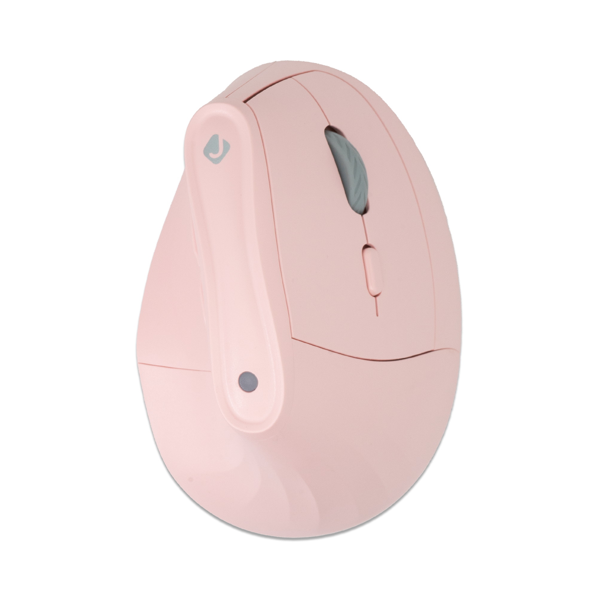 Alt View 1. J-Tech Digital - J-Tech Digital Wireless Vertical Ergonomic Mouse - Wireless & Bluetooth (Pink) - Pink.