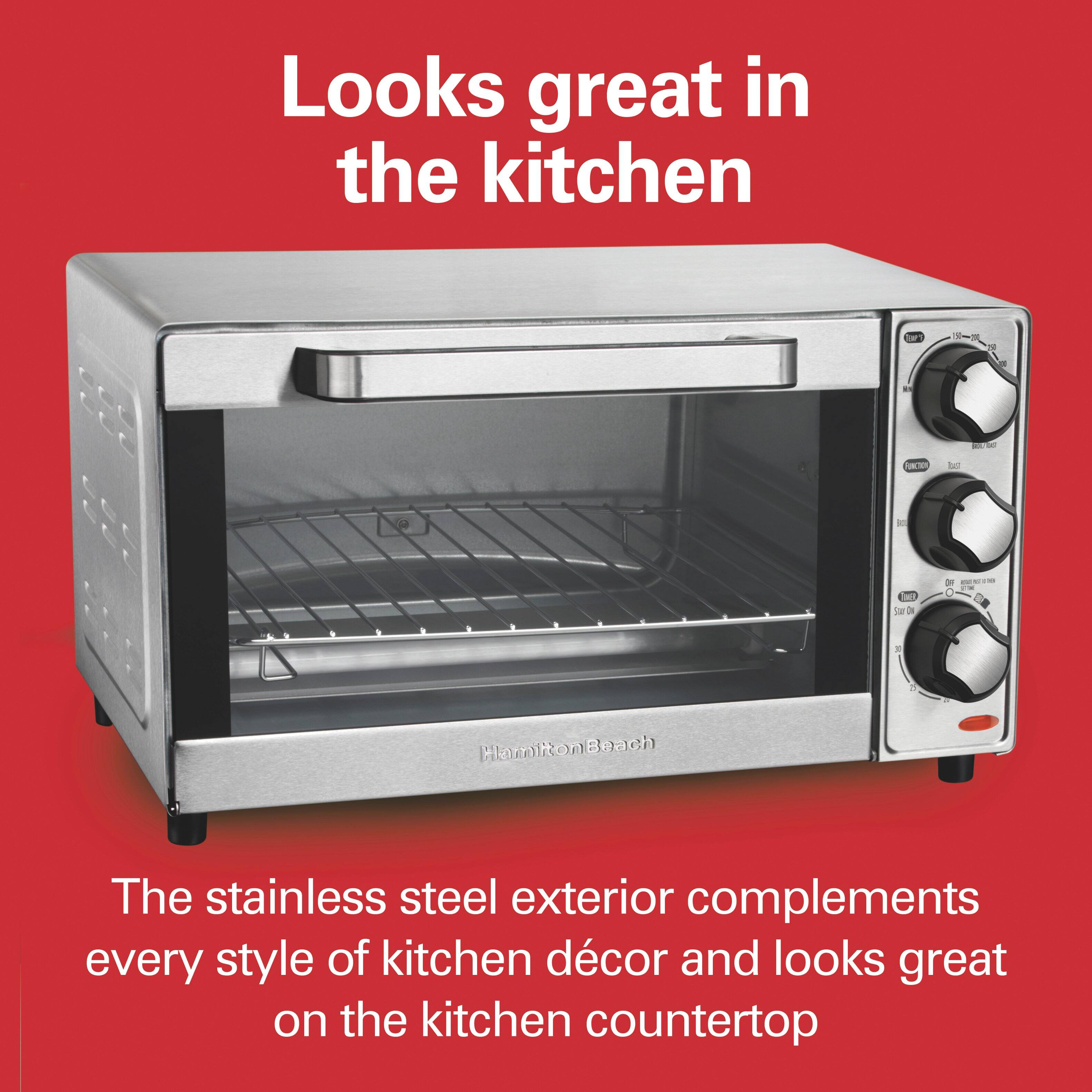 Looks great in the kitchen

The stainless steel exterior complements every style of kitchen décor and looks great on the kitchen countertop
