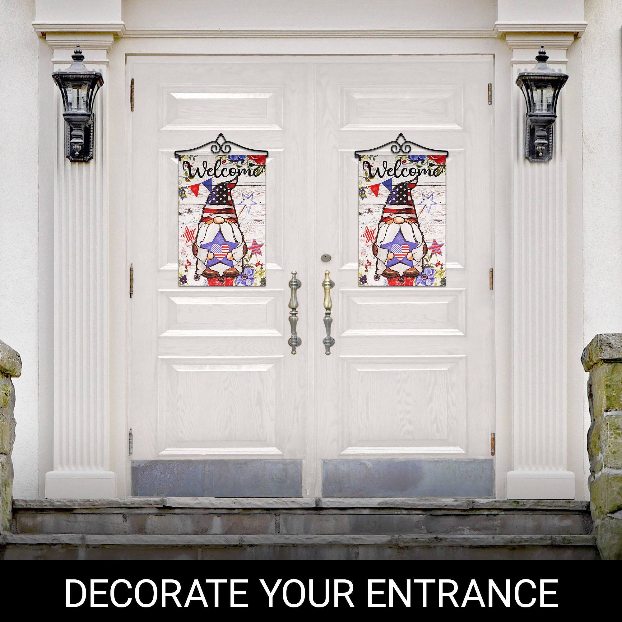 Welcome  
Welcome  

DECORATE YOUR ENTRANCE
