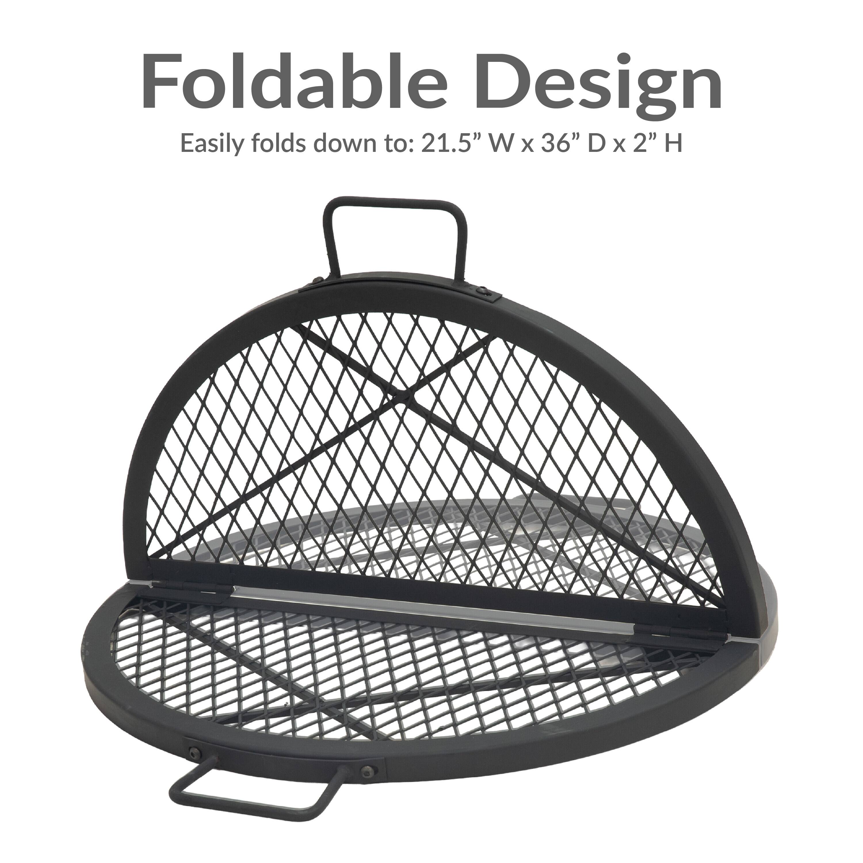 Foldable Design  
Easily folds down to: 21.5" W x 36" D x 2" H