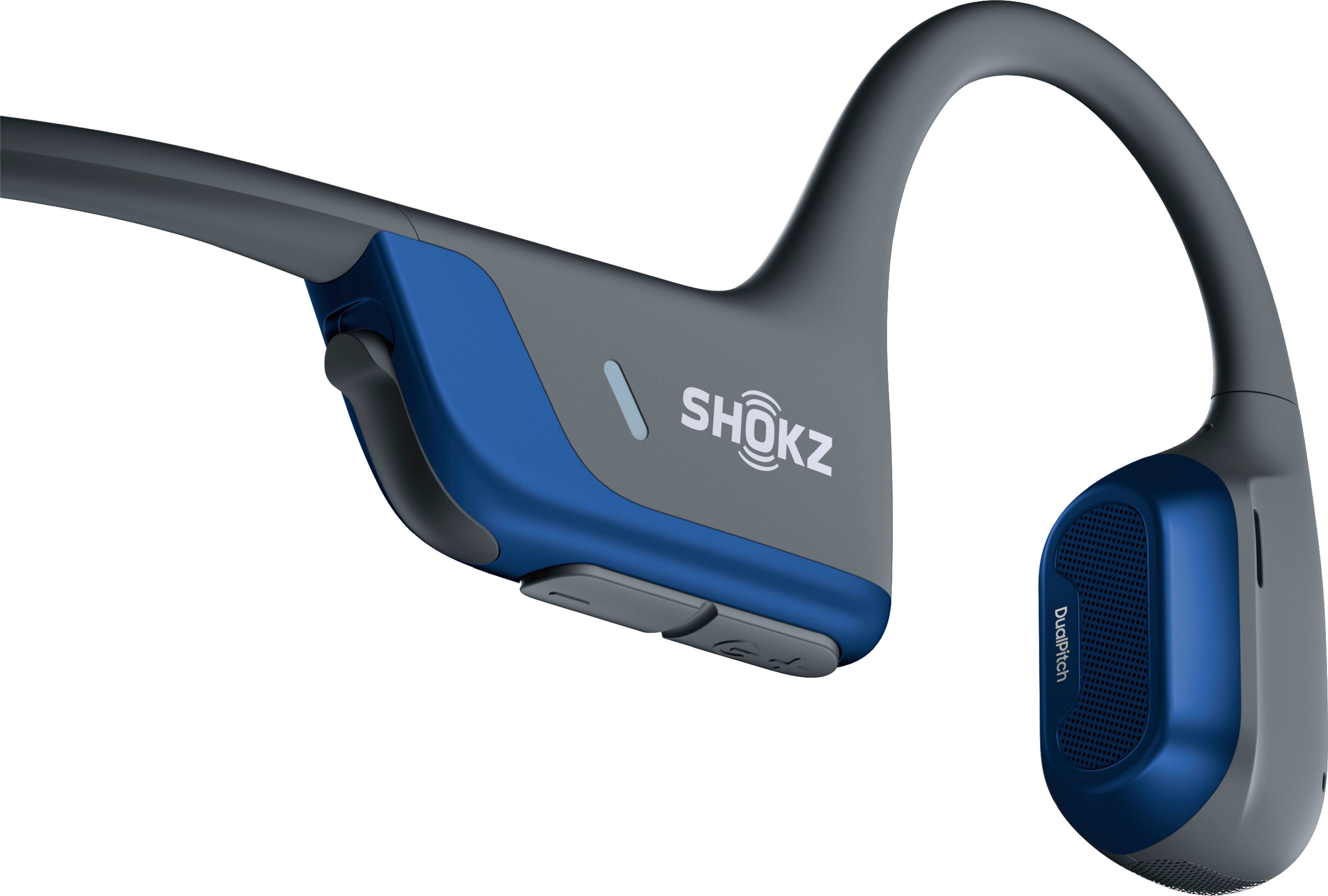 Shokz OpenRun Pro 2 Bone Conduction Sports Headphones Steel Blue S820 Shokz OpenRun Pro 2 Bone Conduction Sports Headphones Steel Blue S820