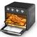 Front. Forest'nSky - 27.5QT Air Fryer Oven 6-in-1 Countertop Convection Oven - Black.