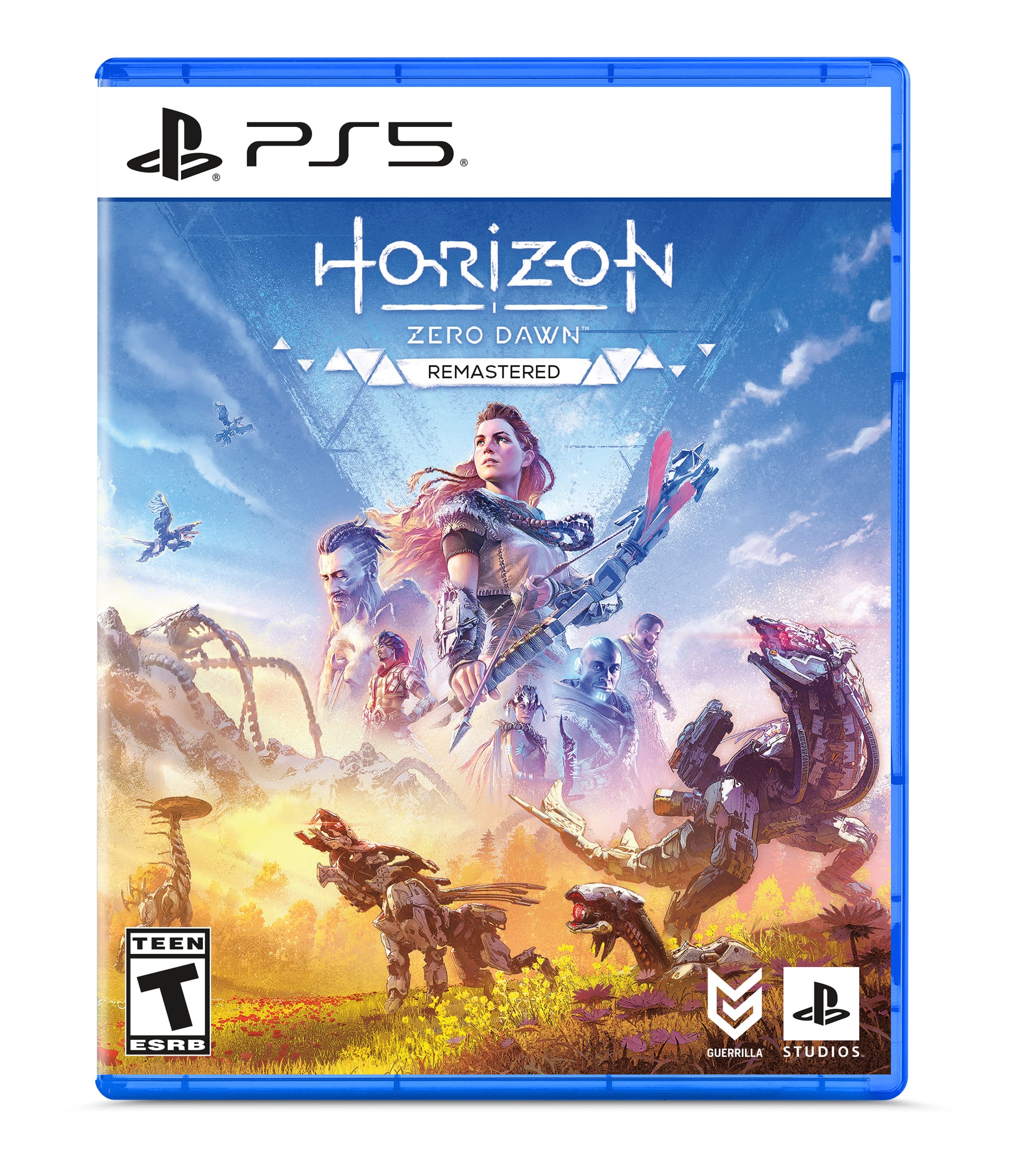 PS5 HORIZON ZERO DAWN REMASTERED TEEN T ESRB GUERRILLA STUDIOS