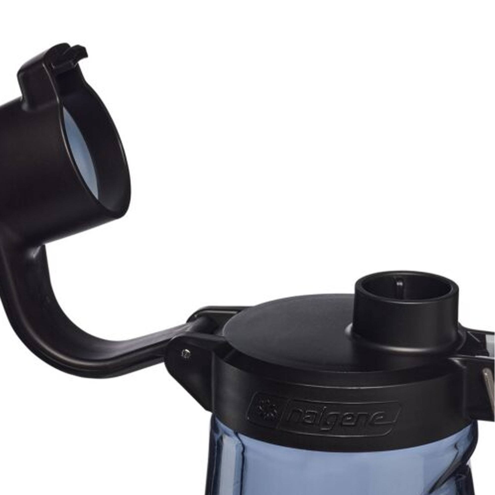 Alt View 4. Nalgene - Nalgene Sustain 24 oz. FreshFlow Straw Bottle, Gray - Gray.