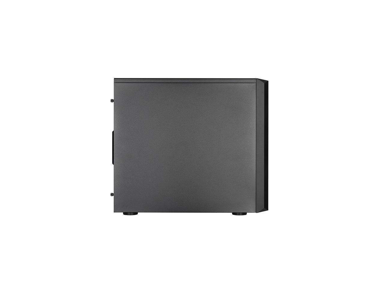 Alt View 2. SilverStone - FARA 312 High airflow and high capacity mATX gaming chassis - Black.