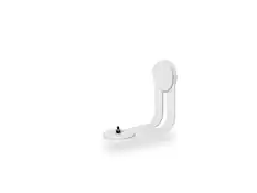 Front. Bluesound - Bluesound Pulse M Speaker Wall Mount - White - White.