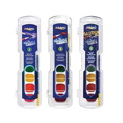 PRANG METALAC LAYABLE 8  
PRANG BGRARY SVABLE 8  
PRANG GLITZER 8  
MATERCOLORS AQGARELR ACVAMLAS  
SCINTLEMENT ACCAFELAS