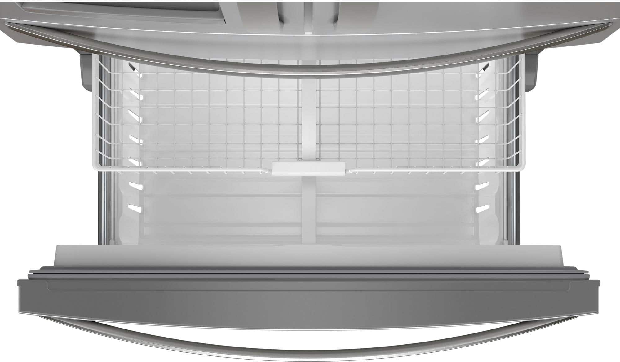 Alt View 2. Whirlpool - 25 Cu. Ft. Wide French Door Bottom Mount Refrigerator with Two-Tier Freezer Storage - Fingerprint Resistant Stainless Steel.