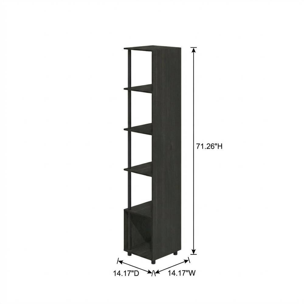 71.26"H 14.17"D 14.17"W