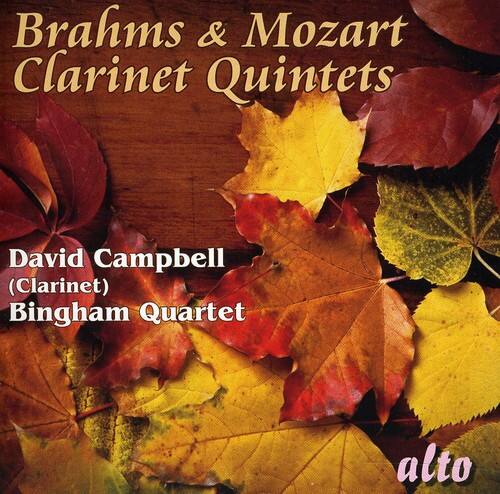 Brahms & Mozart  
Clarinet Quintets  

David Campbell (Clarinet)  
Bingham Quartet  

alto