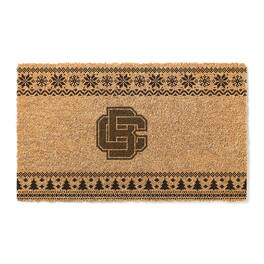 Jardine - Bethune-Cookman Wildcats 18" x 30" Holiday Coir Doormat - Brown