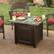 Alt View 12. Mr. Bar-B-Q - Burlington Fire Pit - Black.