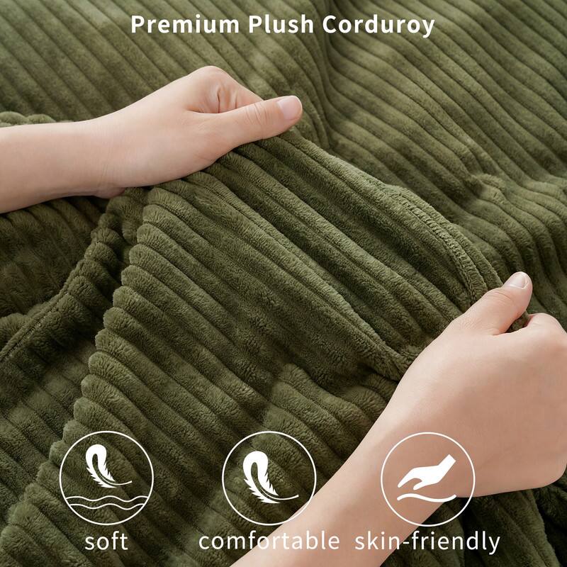 Premium Plush Corduroy  
soft, comfortable, skin-friendly