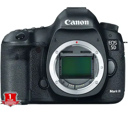 Canon EOS 5D Mark III 1 YEAR WARRANTY