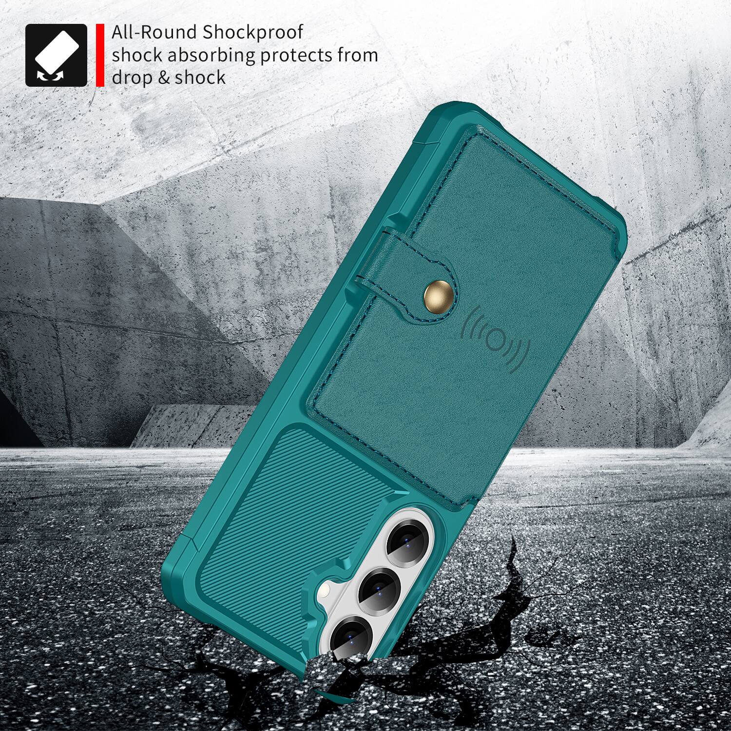 All-Round Shockproof shock absorbing protects from drop & shock