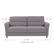 Alt View Zoom 13. CorLiving - Georgia 3-Seat Fabric Upholstered Sofa - Light Gray.
