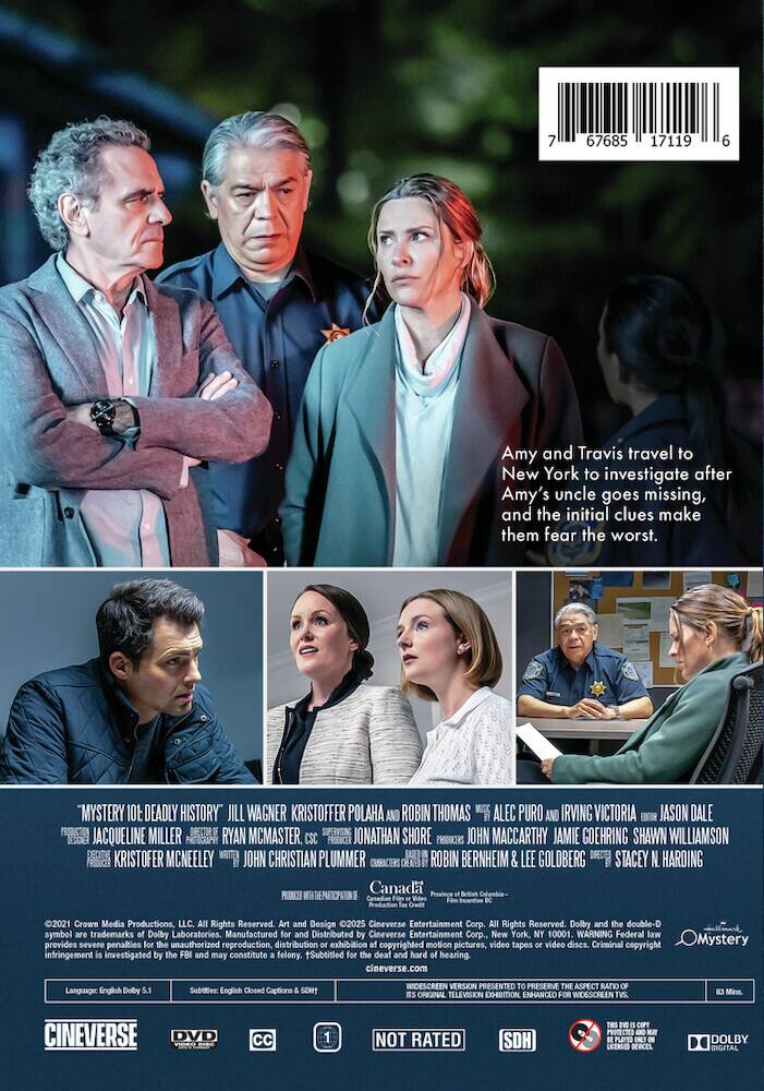 Angle. Mystery 101: Deadly History - DVD.