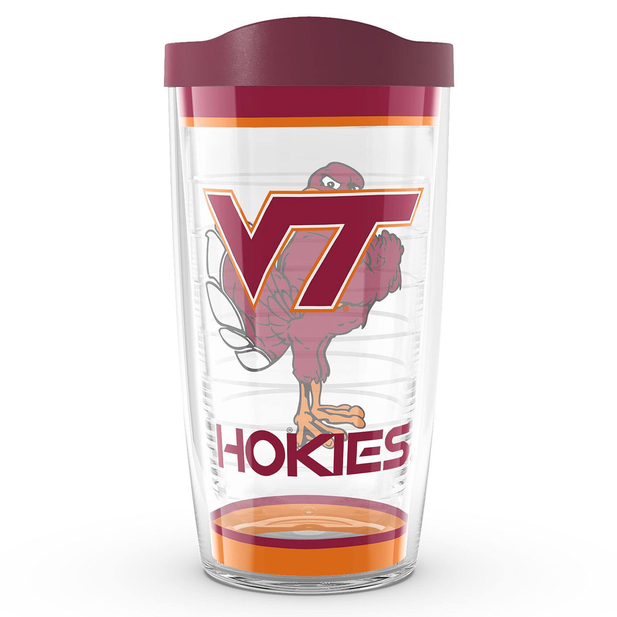 Front. Tervis - Virginia Tech Hokies 16oz. Tradition Classic Tumbler - Multicolor.