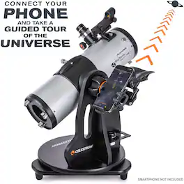 Celestron - StarSense Explorer 114mm Smartphone App-Enabled Tabletop Dobsonian Telescope