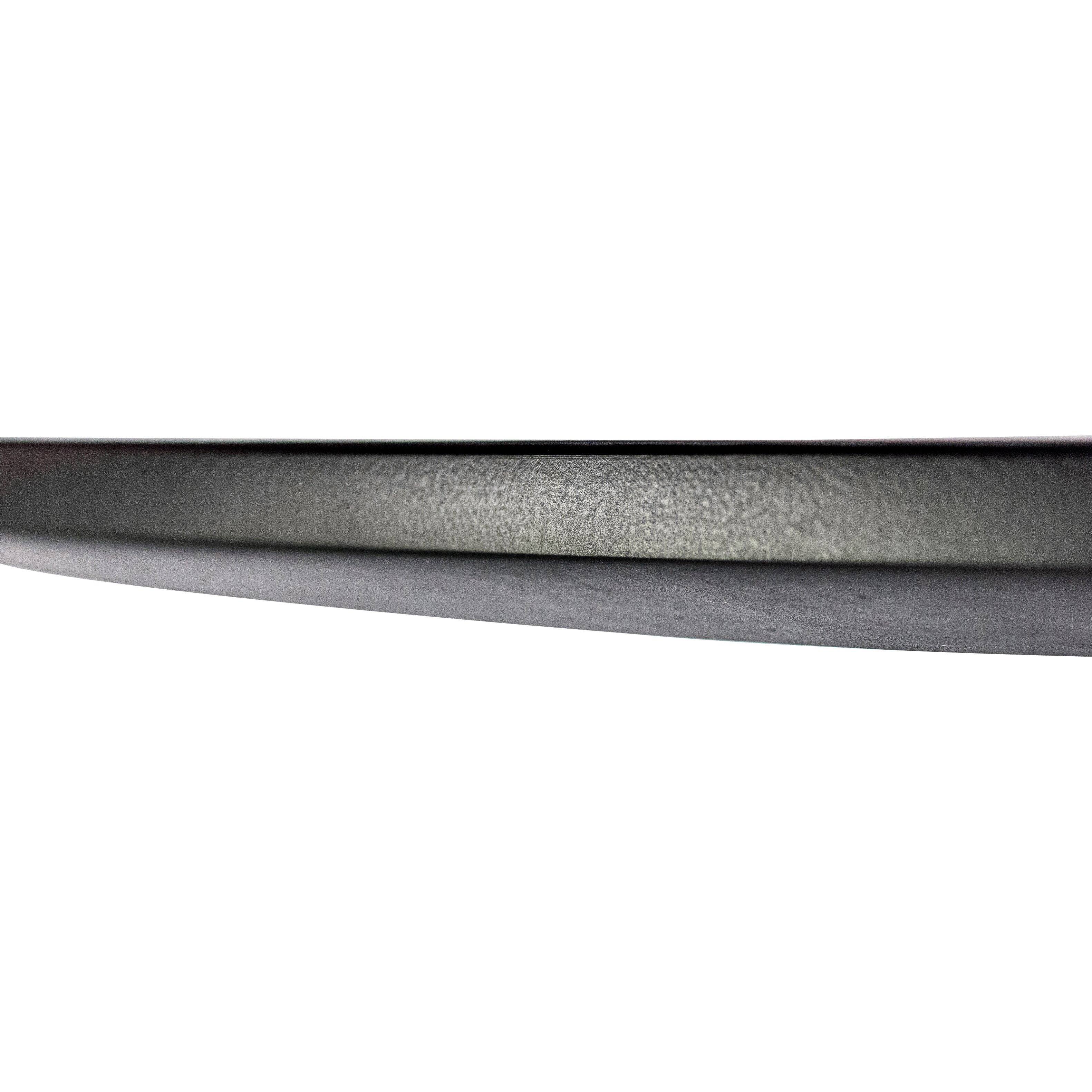 Alt View 6. LeisureMod - Bristol 31" Mid-Century Modern Round Pedestal Dining Table - Glossy MDF/Stone Top for Kitchen & Cafe - MDF - Black.