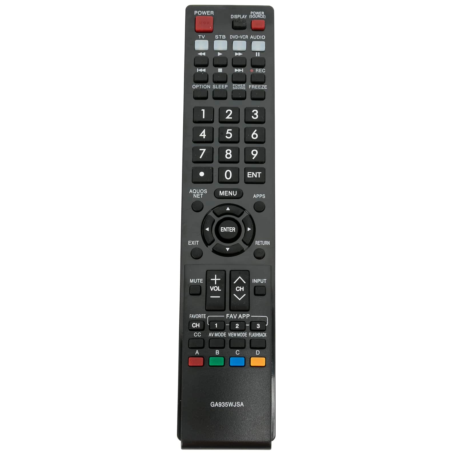 ALLIMITY - Replacement Remote Control GA935WJSA GA959WJSA GB005WJSA GA890WJSA GB004WJSA, Fit for Sharp Television LC-70LE734U - Black price history on PriceWatchPro