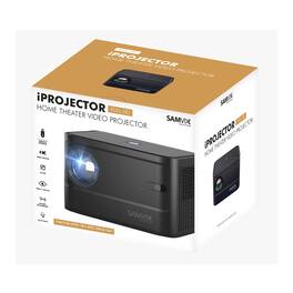 Samvix - iProjector Full HD Home Video Projector - HDMI and USB Only (Black)