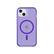 Front. Tech21 - EvoCheck Case with MagSafe for Apple iPhone 14 - Wondrous Purple.