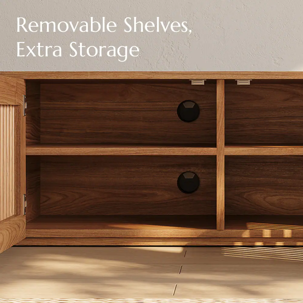 Removable Shelves, Extra Storage