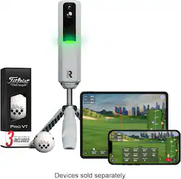 Rapsodo - MLM2PRO Golf Launch Monitor w/ Titleist 2025 Pro V1 Golf Balls - Silver