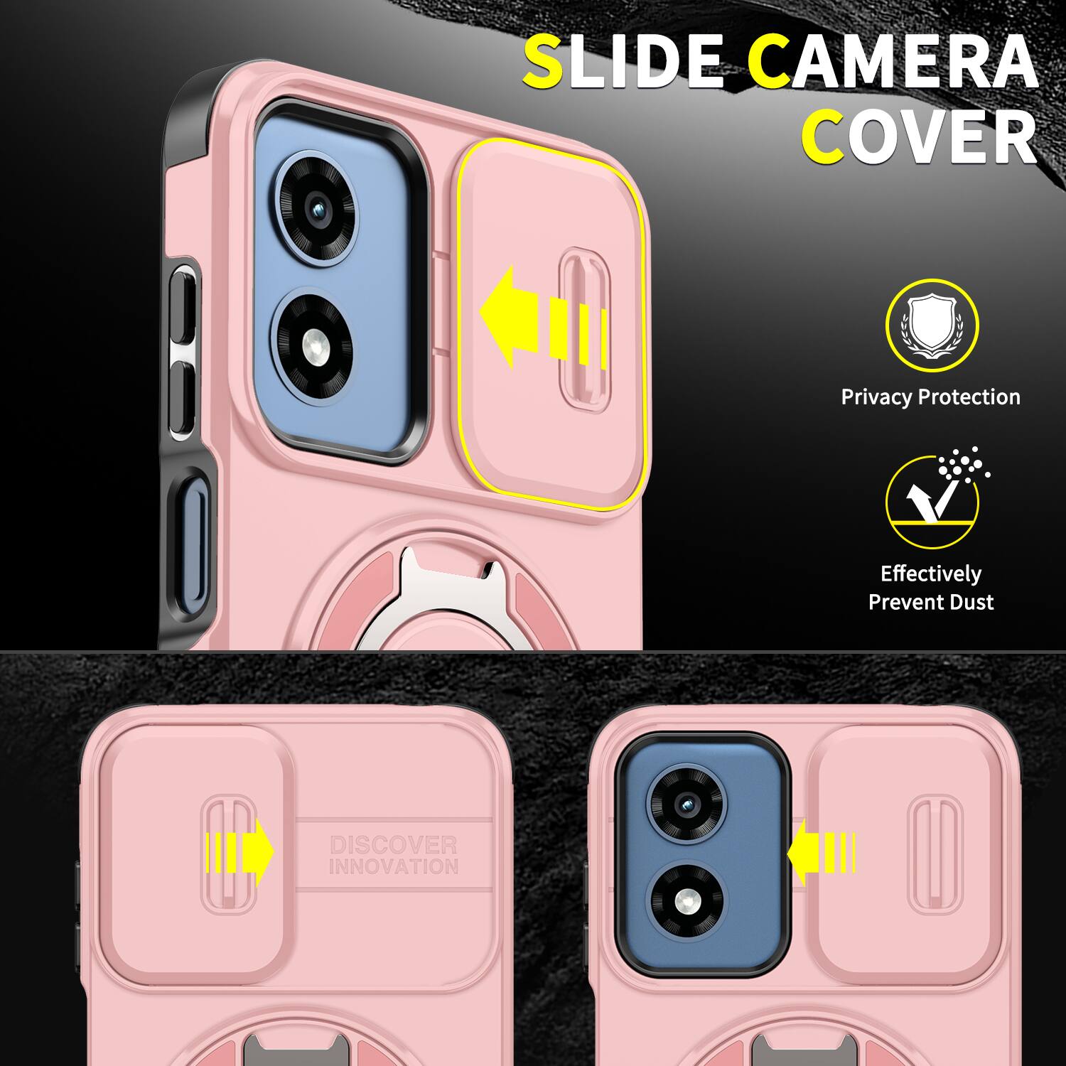 SLIDE CAMERA COVER

Privacy Protection

Effectively Prevent Dust

DISCOVER INNOVATION