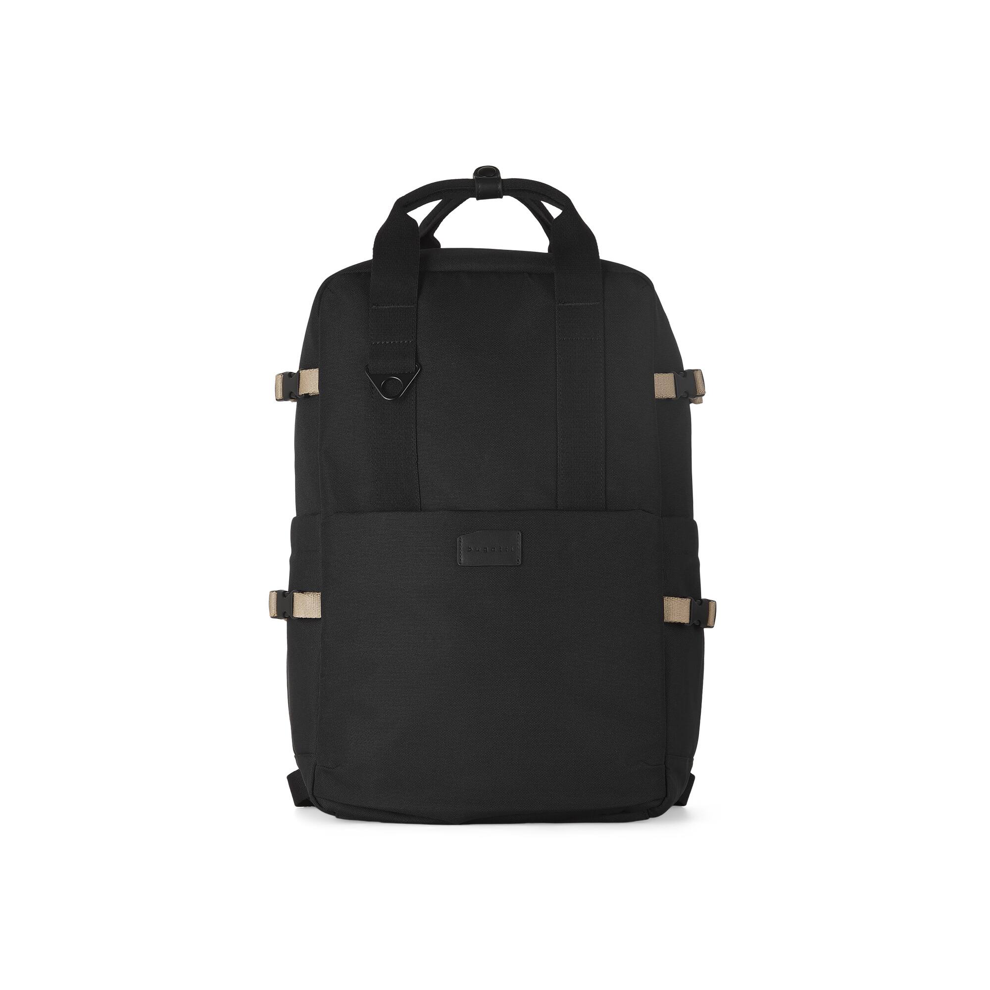 Front. Bugatti - Bugatti - Vacilando Backpack - Black.