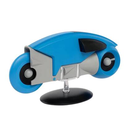 Front. Eaglemoss - Eaglemoss Tron Light Cycle Replica | Blue - Blue.