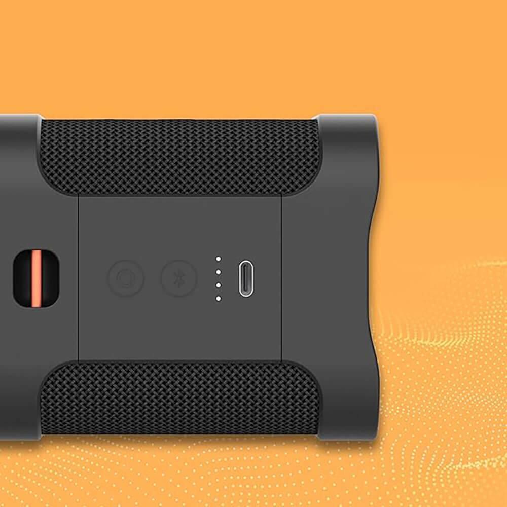 Alt View 3. Skullcandy - Skullcandy TRAINMINIBLK Terrain Mini Wireless Bluetooth Speaker - Black - Black.