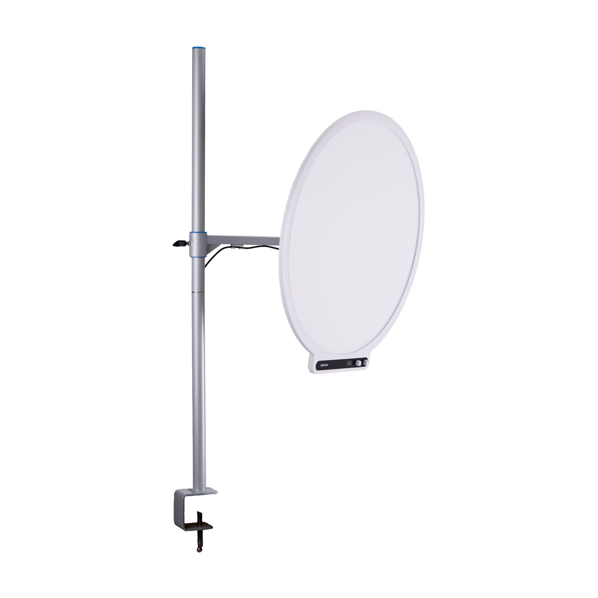Back. Amaran - Amaran Verge Desk Clamp Stand - Silver.