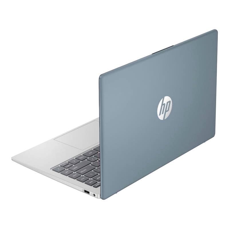 Alt View 3. HP - HP 14" HD Laptop,AMD Athlon 7120,4GB RAM,128GB SSD,AMD Radeon Graphics,Wifi 6,Win 11 Home,Moonlight Blue - Moonlight Blue.