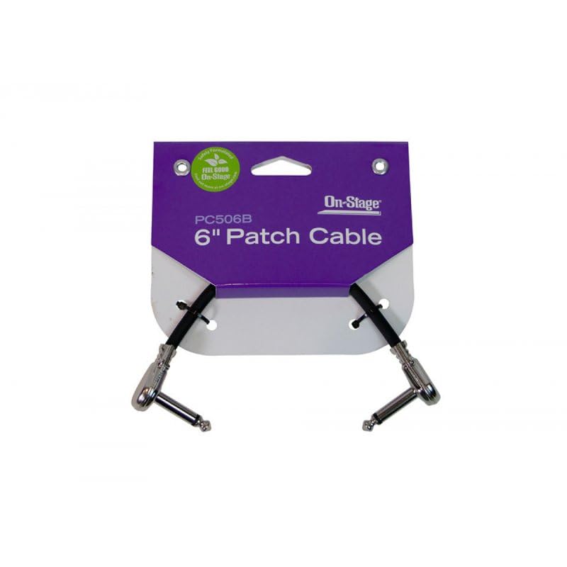FEEL GOOD On-Stage PC506B 6" Patch Cable